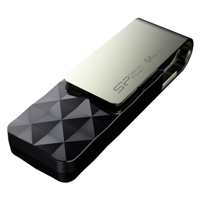 Sp Memoria Usb Blaze B30 Usb 31 Gen1 64gb Black